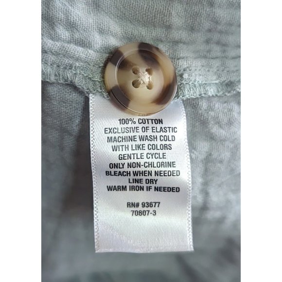 Peyton & Parker Mommy & Me Womens Blue Cotton Spaghetti Strap Dress L NWT - Picture 7 of 7